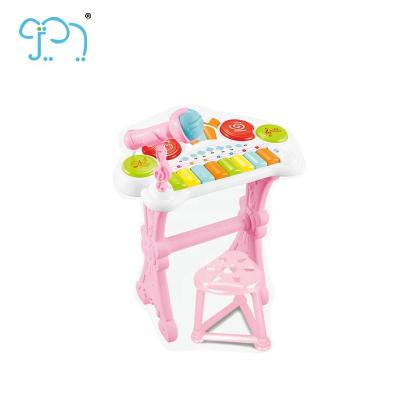 Chine Luxury Infant Musical Toys Kids Electronic Toy Piano With Microphone à vendre