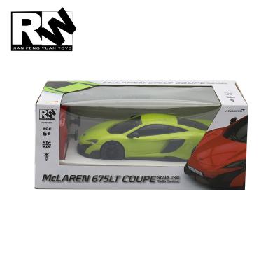 Китай Luminous Windows RC Mclaren 1/24 Car Model For Girls RW Toys RC Mclaren Car With Lights продается