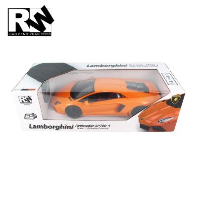 China RW 1/10 RC Scale Models Lanborghini Luminous Electric Car with 2.4GHZ Brushless for sale