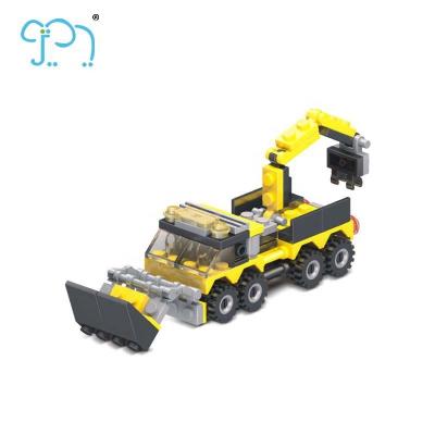 China Construction Mini Plastic Block Toy Car For Kids Diy Bricks HR4040 for sale