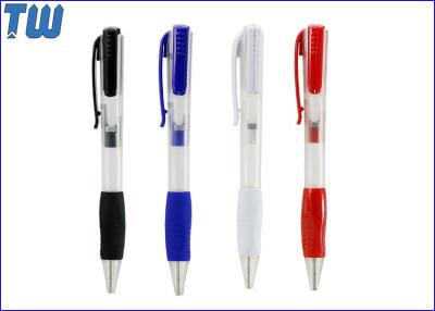 China Plastic Handwriting Pen 2GB USB Disk Separate Drive Rubber Holding for sale