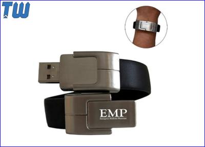 China PU Leather8GB Pendrives Stick Bracelet Wristband Similar Watch Type for sale