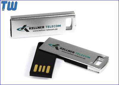 China Metal Swivel Blade Key USB Device 4GB Thumbdrive Stick Storage for sale