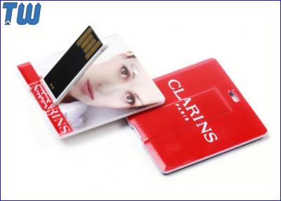 China Noble Slim Square Card Best USB Flash Drive High Quality Printing for sale