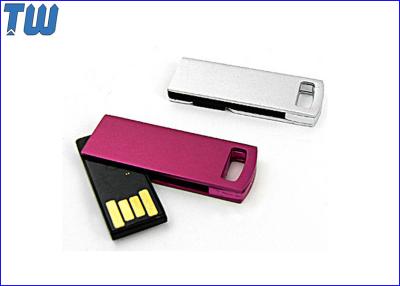 China Mini Slim Swivel Blade Type Usb Pendrive Flashdrive Colorful Key Loop for sale