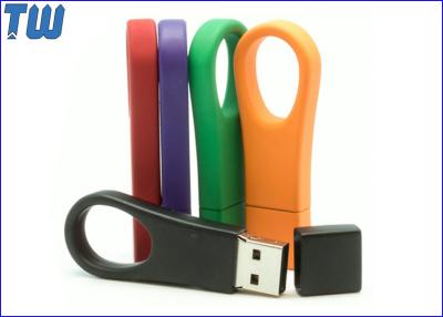 China Key Ring Portable Pen Drives 8GB Data Storage Memory Pantone Matched for sale