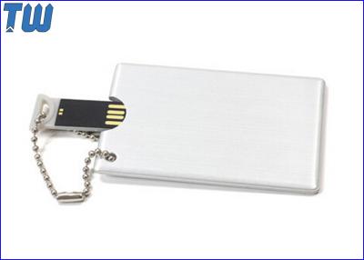 China Metal Card Size Usb Pendrive 8GB 16GB Memory Drive Excellent Price for sale