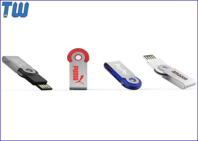 China Slim Twister Key Mini Custom Logo Printing 4GB Pen Drive USB Flash Drive for sale