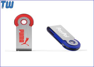 China Cool Swivel Blade LED Light 8GB Thumb Drive Customized Printing for sale