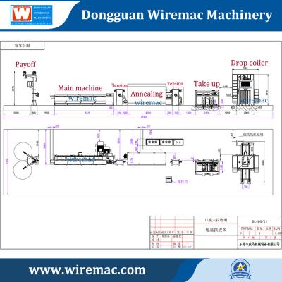 China Annealing Type 13 Dies Copper RBD Wire Drawing Machine With Coiler for sale