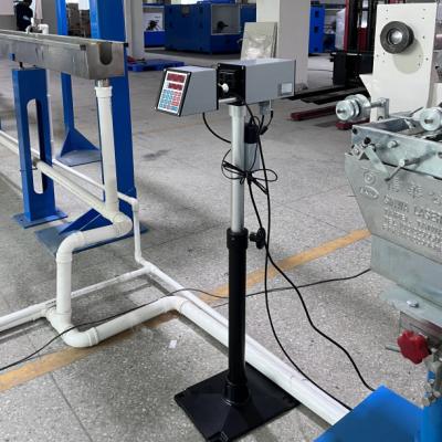 Cina 25 strumento per la misura del diametro del filo laser misura del diametro misuratore della lunghezza misuratore del diametro esterno in vendita