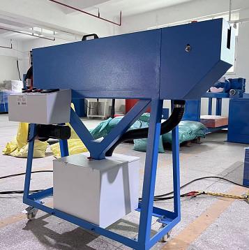 China Preheater Talcum Cable Powder Machine for PE Extrusion Line Core Wire Peel for sale