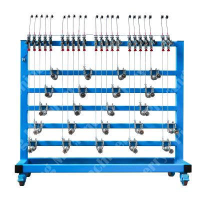 China High Quality Factory Price 4-head Passive Pay-off Stand Spring Tension Tension Stable Shaft Type Pay-off Stand en venta
