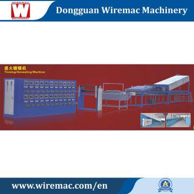 China Máquina de estanar 40 de acero inoxidables del alambre de cobre de la CA 380V 50HZ que recuecen en venta