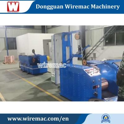 China Medium Copper Wire Drawing Machine With 630mm Single Spool Take Up for sale