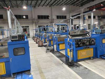 China Spray Type Aluminum Wire Cable Automated Drawing Machine wiremac Brand for sale