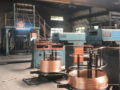 China Cathode Copper Rod Continuous Casting Machine 380V-480V 0-3000MM/Min for sale