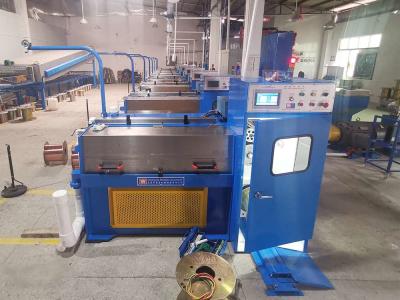 China Automatic CCA Wire Drawing Machine , Good Quality Copper Wire Manufacturing Machine for sale