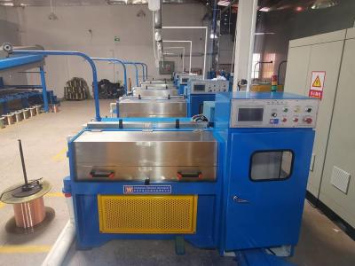 China Antiwear Wet Fine Wire Drawing Machine Fully Automated Magnetic Brake for sale
