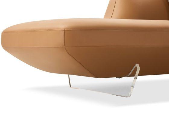 S3-Lounge Sofa with Aerospace-Inspired Design, 20 mm Acrylic Base, and ...