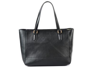 China Big Hobo International Bag For Woman , Black Top Grain Leather for sale