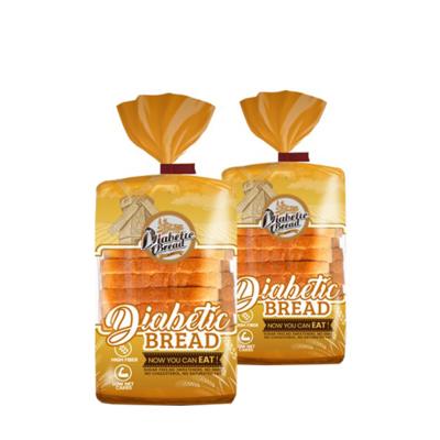 China Custom Opp Clear Printed Bread Plastic Packing Bag For Toast Food for sale