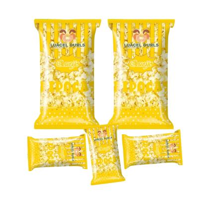 China Moisture Proof Stand Up Zip Lock Food Bag For Popcorn Packaging for sale