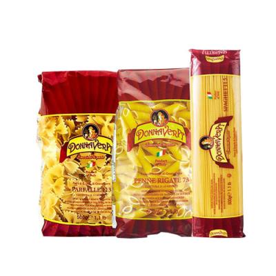 China Wholesale best price clear BOPP plastic packaging for noodles/pasta bags packaging for sale