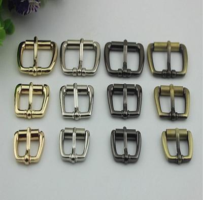 China India hot sales Iron Material 16 mm Hanging Brush Anti Brass Color Roller Belt Pin Buckle For Leather Belt for sale