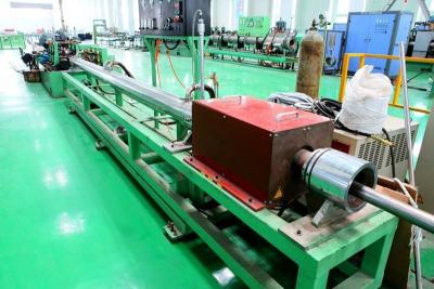 China tubulação quadrada dos SS do rolo 45kw três que faz a máquina a aspereza de superfície alta à venda