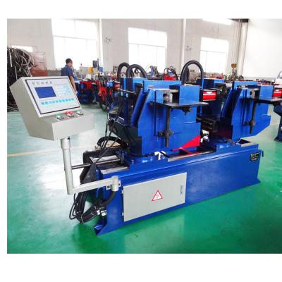 China 7.5kw Automatic Metal Pipe Tube End Reducing Forming Shrinking Machine for sale