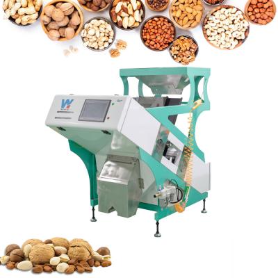 China Compact Mini Humanized Type Color Sorting Machine For Hazelnut Almond Pistachio for sale