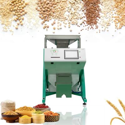 China High Precision Coffee Beans Color Sorter 1 Chute For Cleaning And Grading for sale