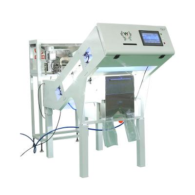 China Mini 1 Chute Sunflower Seed Color Sorter With Platform for sale