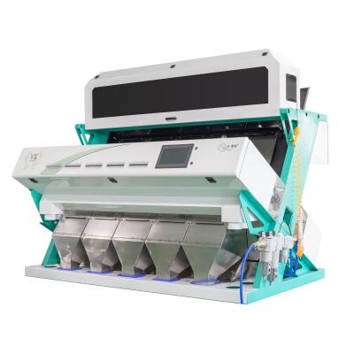 中国 High precision color sorter 6-SXM-320 for cleaning and grading rice optical color sorter sorting machine 販売のため