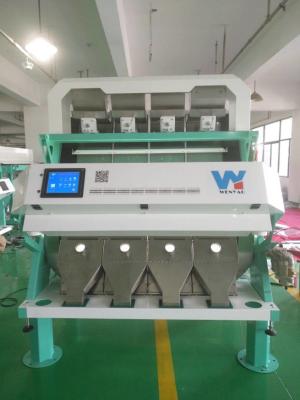 China CCD Optical Rice Color Sorter , 4 Chutes Wheat Color Sorting Machine for sale