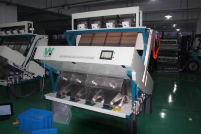 China 4 Chutes Plasitc Flake Color Sorter With Efficient Ejector plastic colour sorting machine for sale