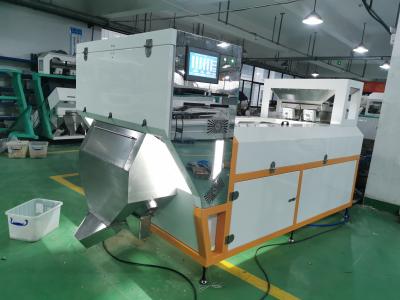 China High Throughput Belt Color Sorter , Glass Sorting Machine LED variable light for sale