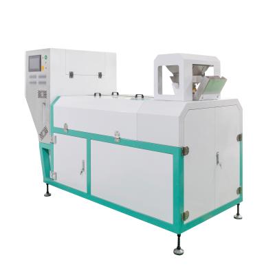 China Mini Belt Type Horizontal Plastic Color Sorting Machine From Hefei City China for sale