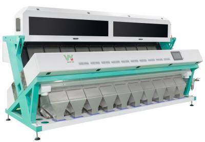 China Optical Ccd Color Sorter , 6.5kw 10 Chutes Wheat Sorter Machine for sale