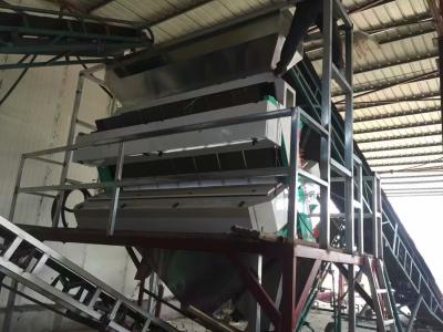 China Optical RGB Wheat Color Sorter 7000kg/h with Two CCD cameras for sale