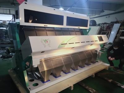 China Flexem Humanized Touch Screen Almond Sorting Machine 7 Chutes for sale