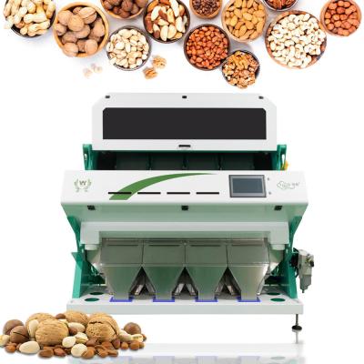 China 4 Chutes Nuts Sunflower Seeds Color Sorter Machine Fully Automatic Intelligent for sale