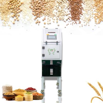 China Color Sorting Machine 1 Chute 32 Channels Mini Rice Coffee Bean Color Sorter Grain Sorting Machine for sale