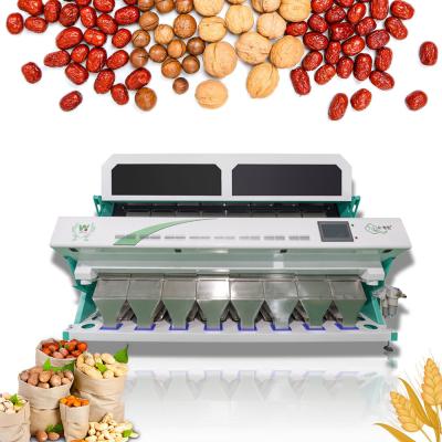 China High Efficiency Raisins Nuts Color Sorter Machine Output 100 Tons Per Day for sale