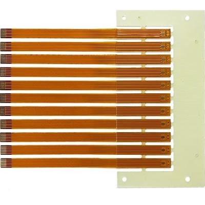 China ENIG 8 Layer PCB Board FR4 Stiffener + PI Coverly Film 1mm PCB Flex for sale