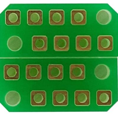 China 6 Layer 3 oz Heavy Copper PCB Rigid ENIG Green No Silkscreen for sale