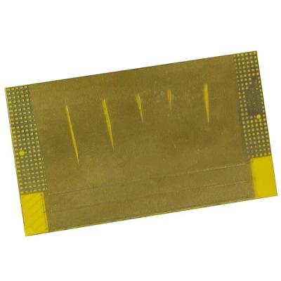 Chine 1oz 4 posent le film jaune flexible 4.87*82.26mm de couverture de l'ENIG 0.2mm de panneau de carte PCB à vendre