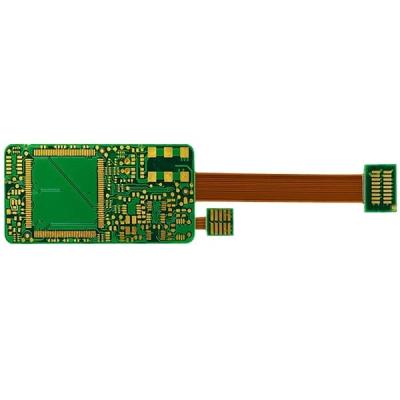 China Durable 8 Layers Rigid Flex PCB ENIG 1.33mm Circuit Board Green for sale