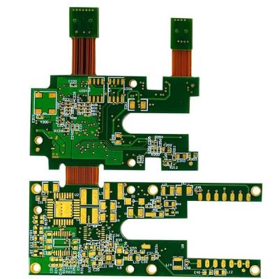 China o PWB rígido 1oz do cabo flexível de 8L 1.2mm imprimiu placas de circuito 85.19*73.3mm à venda